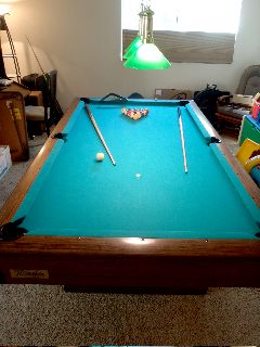 Pooltable We Moved and Recovered