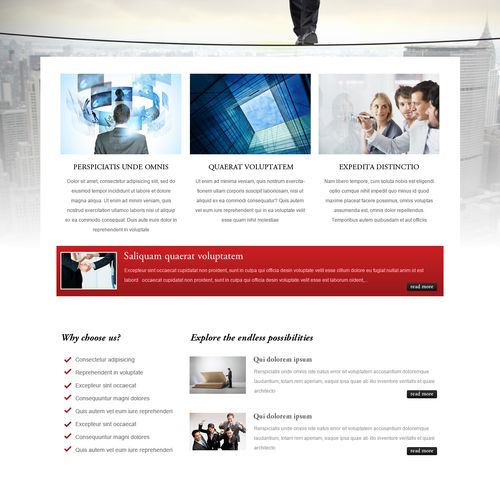 Prophet Analytics new home page design and web dev