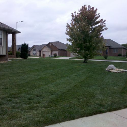 Residential mowing.