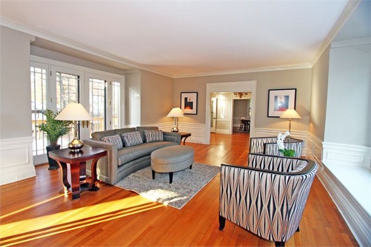 Living Room - Vacant Staging - Short Hills