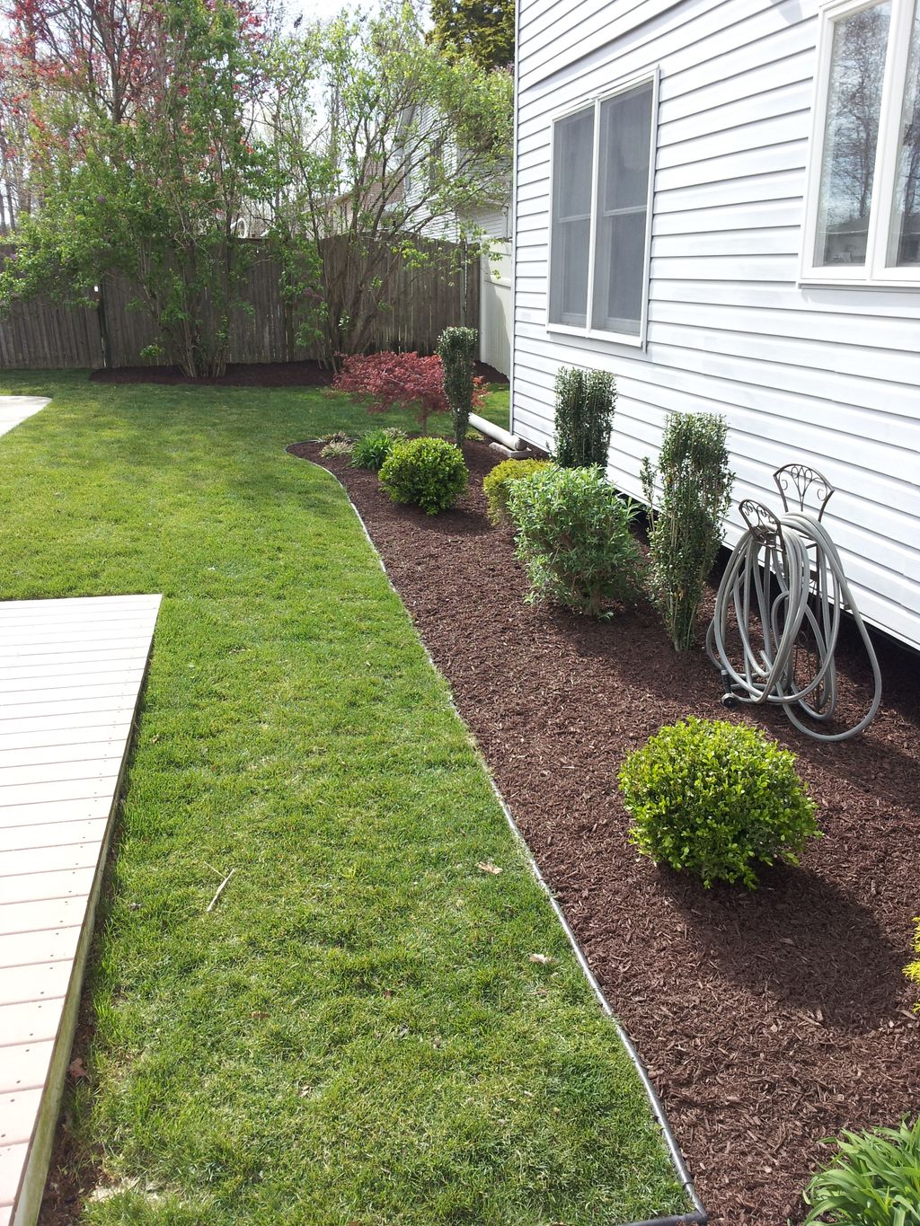 Shrubs &amp; Mulch