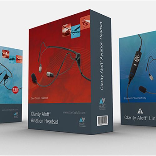 Aloft technologies/ Clarity Aloft Aviation headset