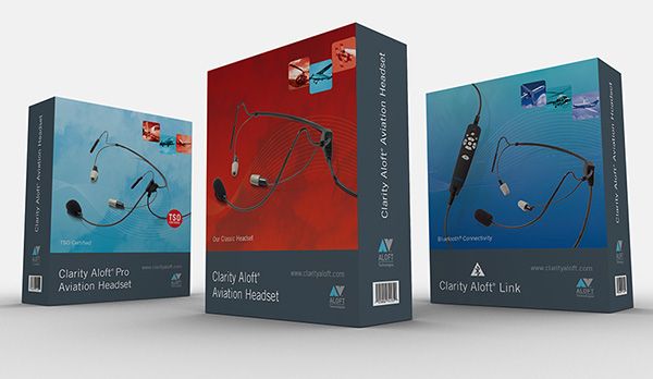 Aloft technologies/ Clarity Aloft Aviation headset