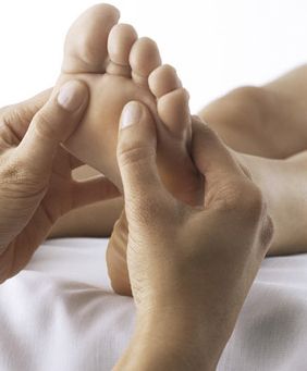 Reflexology at it's best.