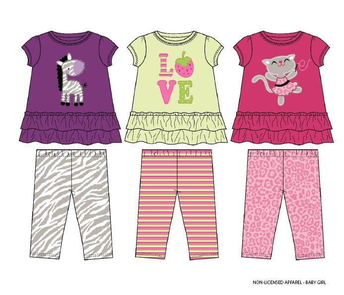 Baby Girl Apparel Design
