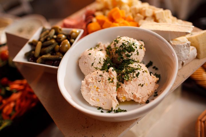Smoked Salmon Mousse on the Wine Country Platter