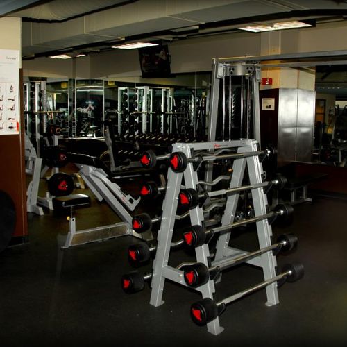 full weight room