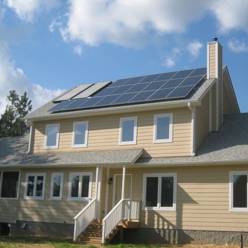 Solar PV and Hot Water systems on a home also util