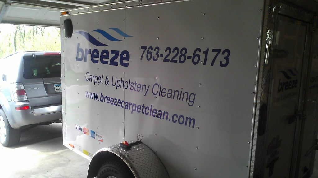 Our new company trailer, enclosed is our new power