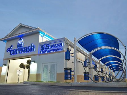 El car wash one of the commercial property we serv