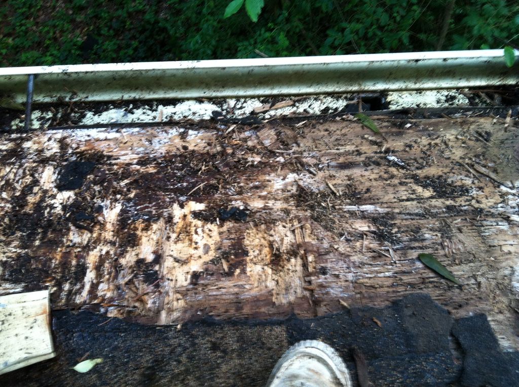 Nasty leaky roof problem this morning! Easy fix an