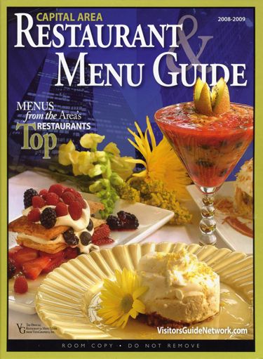 COVER DESIGN
Capital Area Restaurant & Menu Guide 