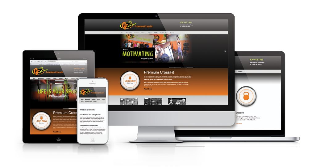 CF2 Premium Crossfit-  This is a mobile responsive