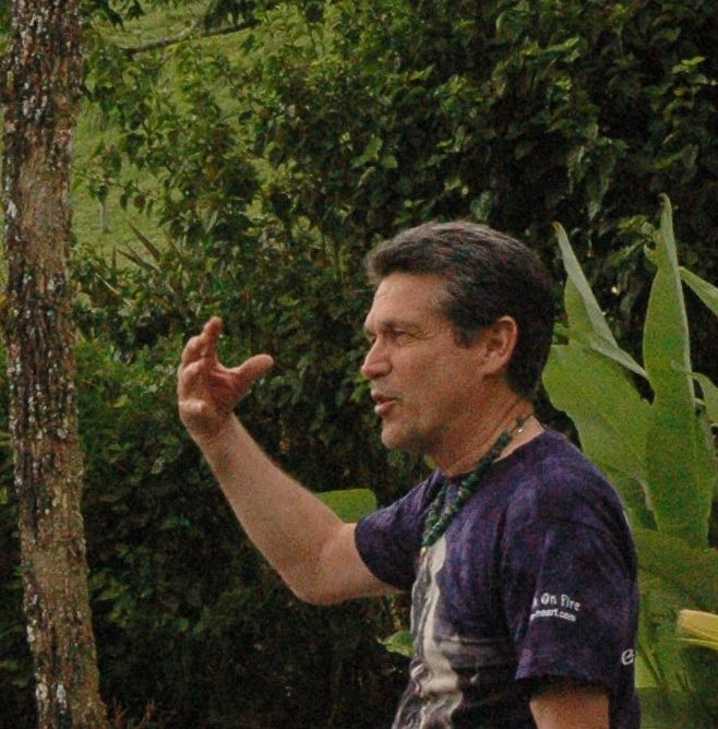Leading a group of Firewalking Instructors into Ma