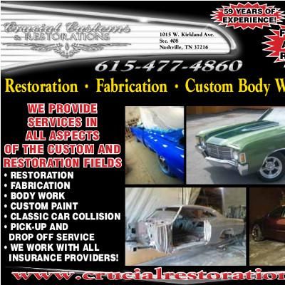Crucial Customs and Restorations