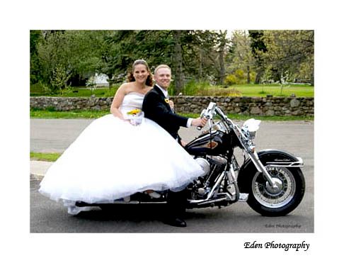 Weddings done on a motorcycle...we will come in ou