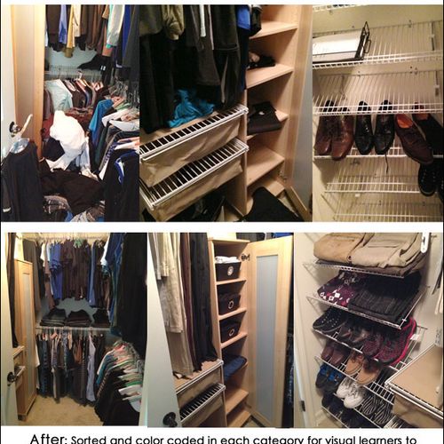 Before & After: Closet