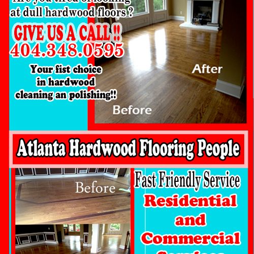 Atlanta Hardwood Floor Cleaning