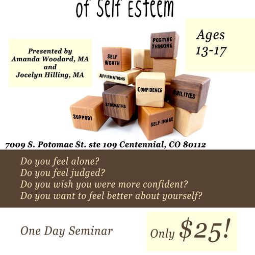 Self Esteem Class that is held monthly!