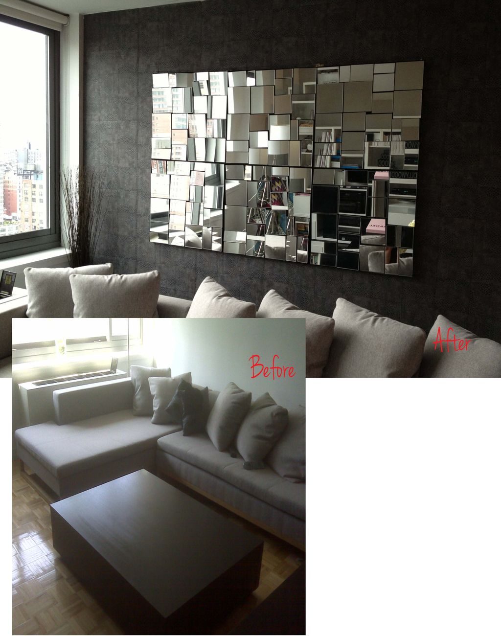 Manhattan apartment redecorating project. New York