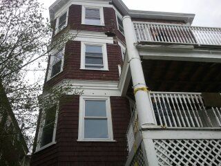 BEFORE:
Merlino Construction put on a New Roof, Ne