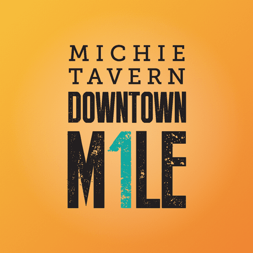 Logo design for Michie Tavern Downtown Mile race a