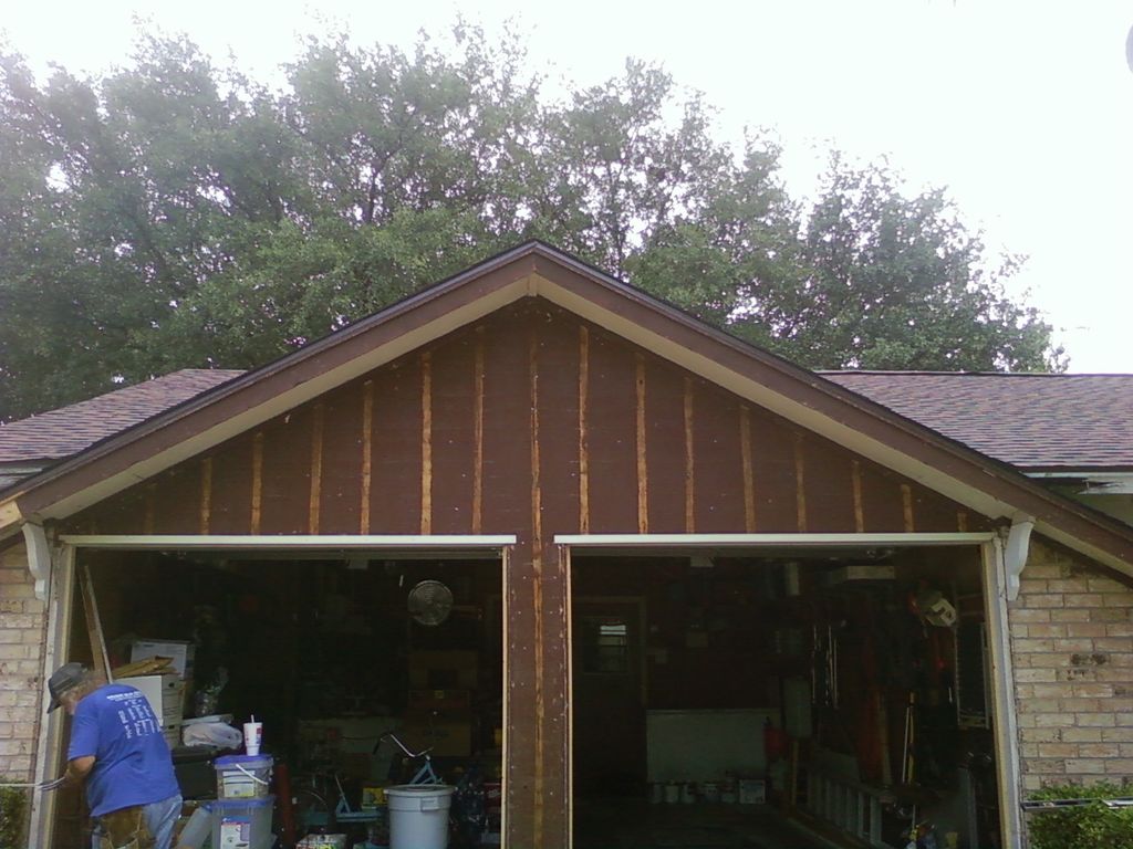 Siding job before.......