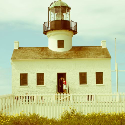 Point Loma Lighthouse Wedding