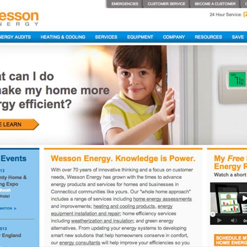 Wesson Energy Website Design, Development & SEO.  