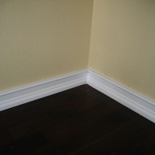 Baseboard Installation and Paint 01