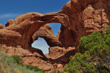 Double Arch, Arches National Park Utah