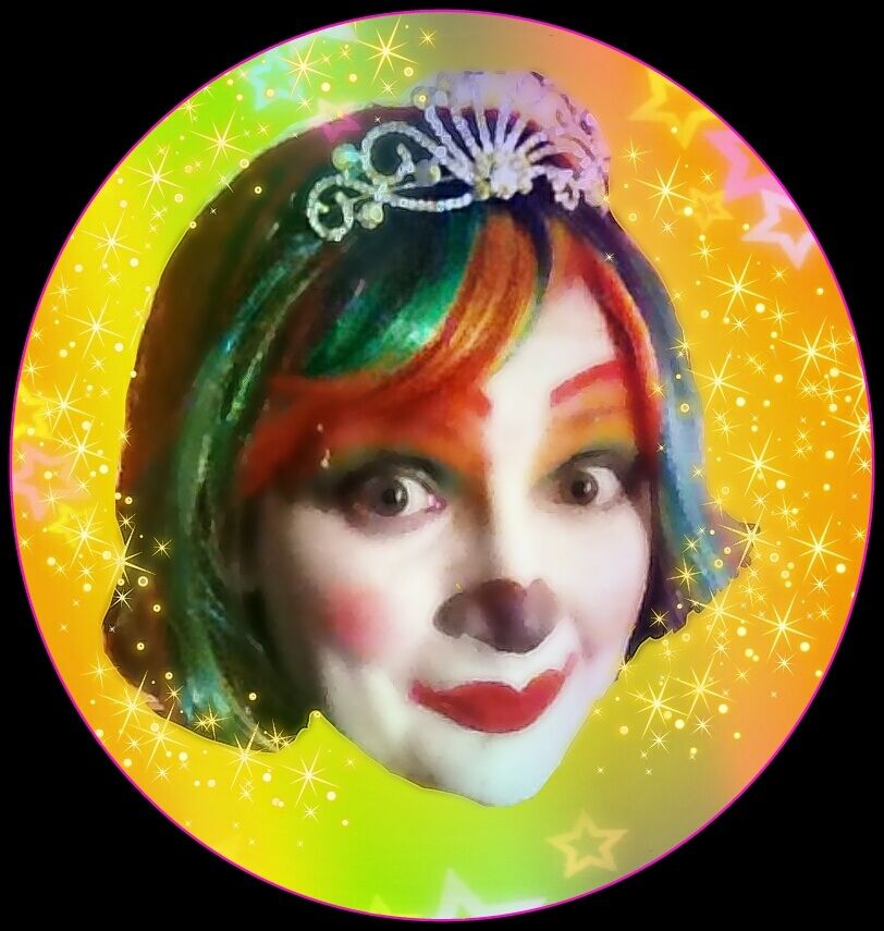 Rainbow Rose The Princess Clown