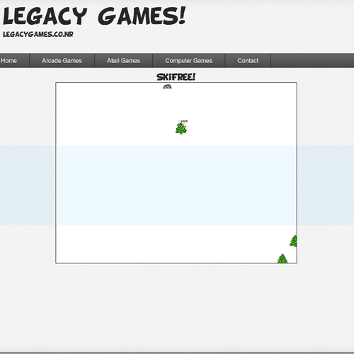 Legacy Games Web Design
