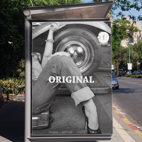 Origin One Brand | Advertisement Bus Stop