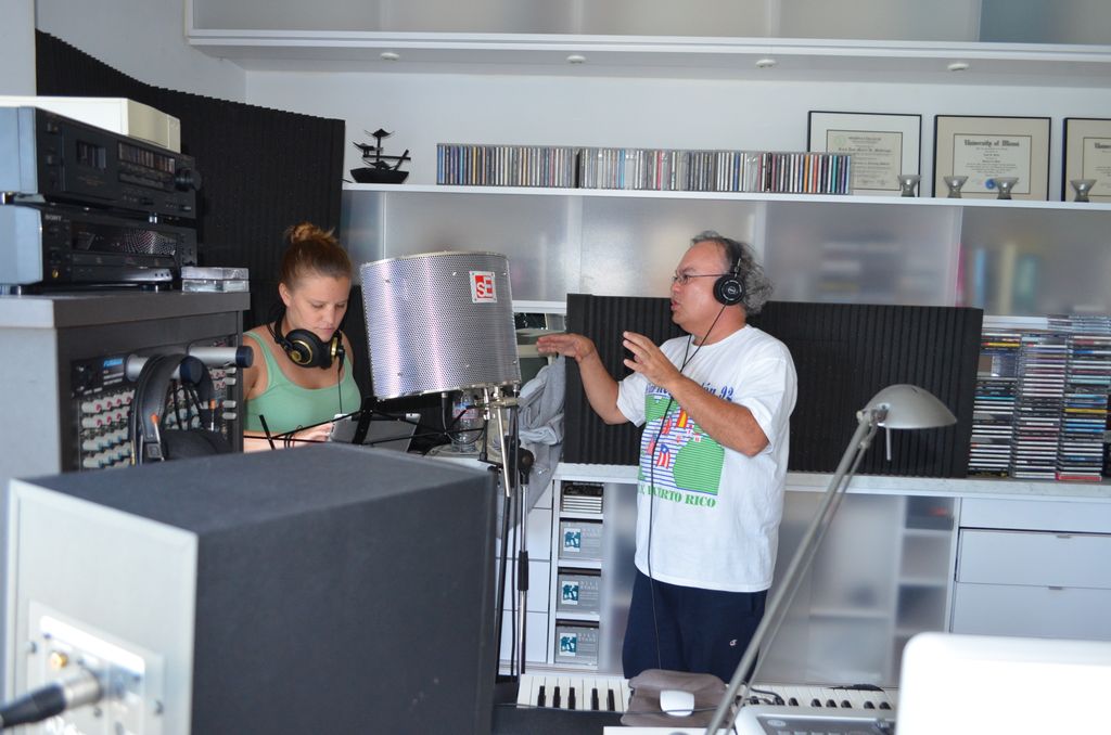Discussing interpretation as we record.