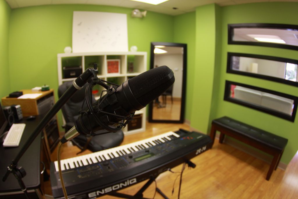 The studio has a great energetic feel to promote y