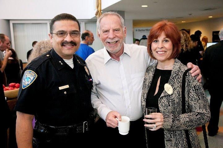 With Deputy Police Chief, Al Venegas