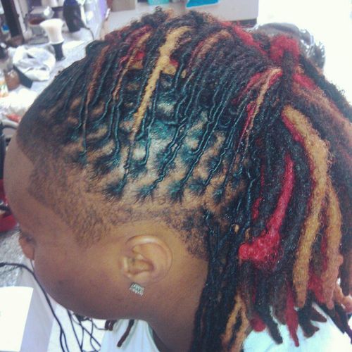 Loc maintenance, colors, and style