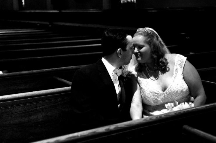 Bride and Groom just after the ceremony