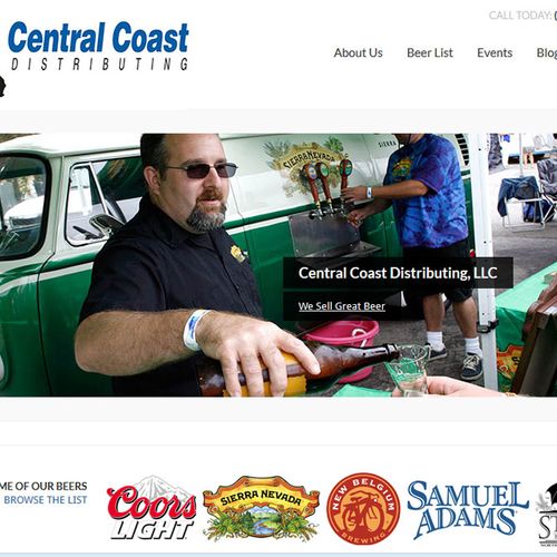 Central Coast Distribution was designed by Meadows