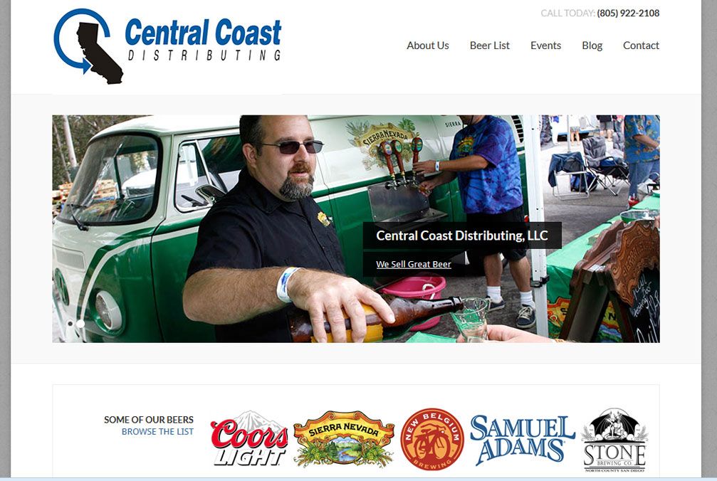 Central Coast Distribution was designed by Meadows