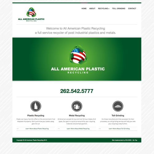 Website: All American Plastic Recycling