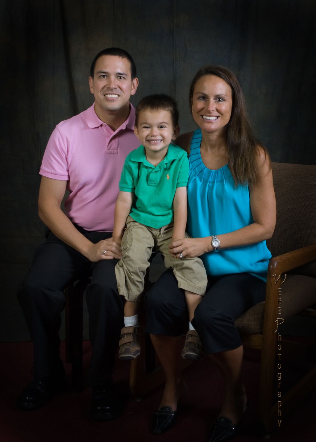 Studio Family Portrait, Blue Ash Ohio
