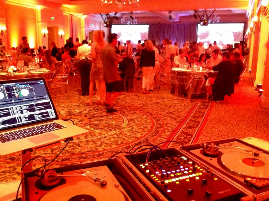 DJing for Audi Quattro Cup Finals