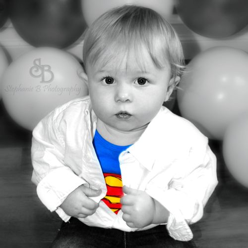 1st Birthday/Superman Shoot