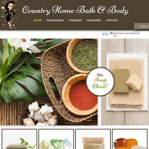 Website Design for Country Home Bath & Body
www.Co