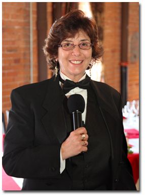 Linda, MC/DJ @ wedding  9/25/10