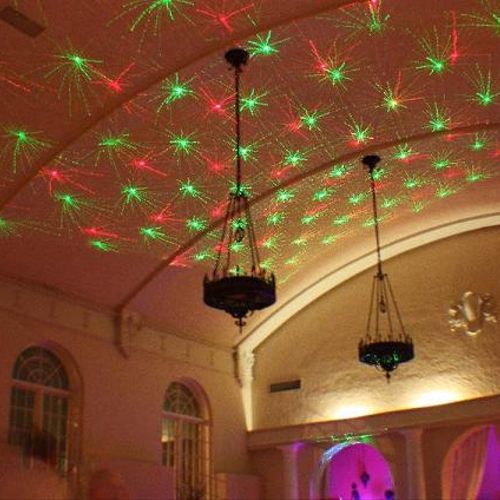 An elegant star cluster LED effect that can liven 