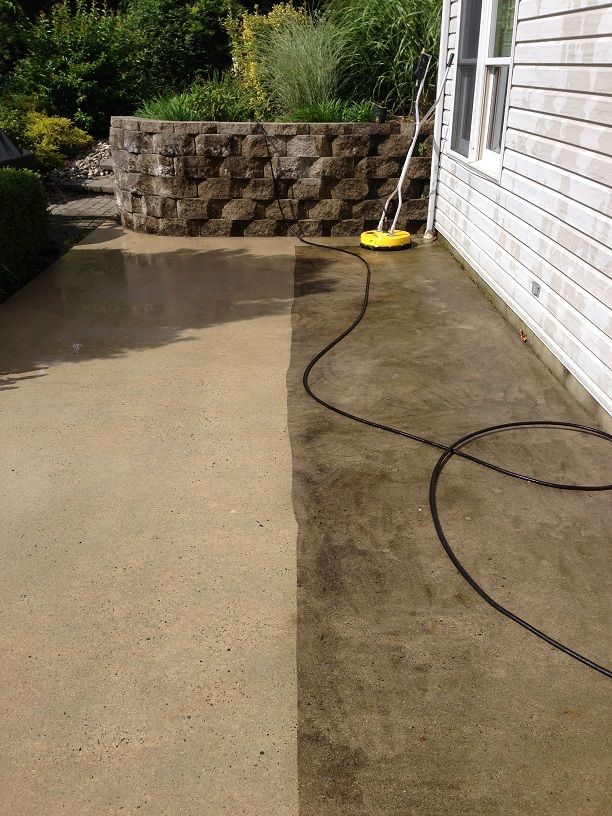 Quakertown PA patio power washing