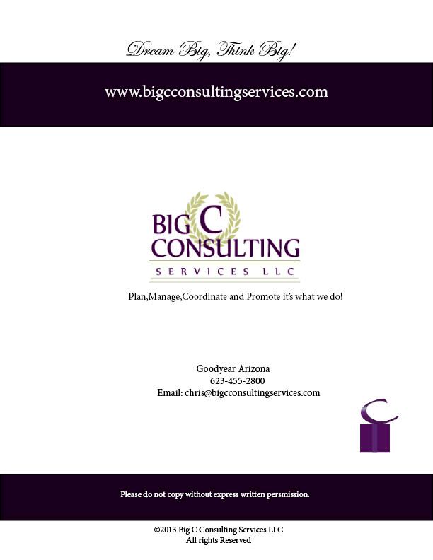 Big C Consulting Services LLC-Weddings and Even...